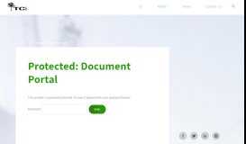 
							         Document Portal - TCi (GB) Ltd								  
							    