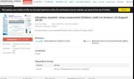 
							         Document - Situation Update: Unaccompanied Children (UAC) in ...								  
							    