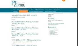 
							         Documents - Board Portal Archives » Aspire Health Partners Archive ...								  
							    