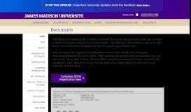 
							         Documents - James Madison University								  
							    