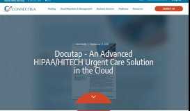 
							         DocuTAP – AN ADVANCED HIPAA/HITECH URGENT CARE ...								  
							    