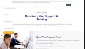 
							         DocuWare User Support								  
							    