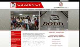 
							         Dodd Middle School - Cheshire Public Schools								  
							    