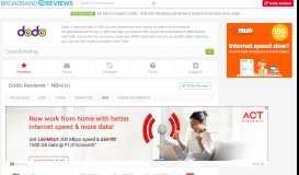 
							         Dodo NBN Reviews #1 Broadband Review Portal [Phone & Internet ...								  
							    