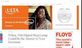 
							         Dodow Digital Sleep Lamp Review - PureWow								  
							    