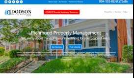 
							         Dodson Property Management								  
							    