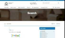 
							         DoE Portal - The Department of Education								  
							    