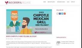 
							         Does Chipotle Hire Felons? Here's What They Said - Successful ...								  
							    