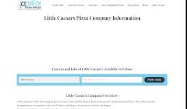 
							         Does Little Caesars Pizza hire felons? - Jobs For Felons Hub								  
							    