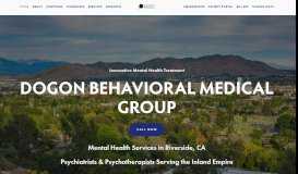 
							         Dogon Behavioral Medical Group								  
							    