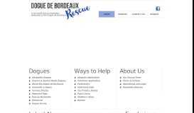 
							         Dogue de Bordeaux Rescue | Rescue, Rehabilitate and ...								  
							    