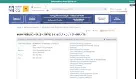 
							         DOH PUBLIC HEALTH OFFICE ... - New Mexico Medical Home Portal								  
							    