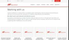 
							         Doing Business with Us - Ingersoll Rand								  
							    