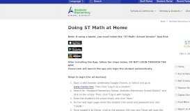
							         Doing ST Math at Home | Stoddard Elementary School								  
							    