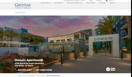 
							         Domain Apartments in San Diego | Greystar								  
							    