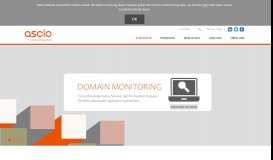 
							         Domain Management Services I Ascio Technologies								  
							    