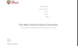 
							         Domain Name Generator - Find Good Business Name Ideas (Instantly)								  
							    