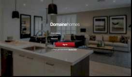 
							         Domaine Homes Client Portal								  
							    