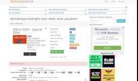 
							         Domainspricedright : Domains Priced Right Website stats and ...								  
							    