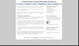 
							         Domestic Relations - Lackawanna County								  
							    