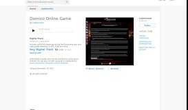 
							         Domino Online Game | rudesnooze								  
							    
