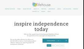 
							         Donate - Lifehouse Agency								  
							    