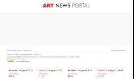 
							         Donate / Support ANP - ART NEWS PORTAL								  
							    