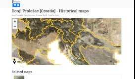 
							         Donji Proložac [Croatia] | Mapire - The Historical Map Portal								  
							    