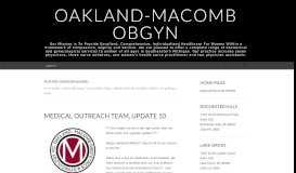 
							         donkowalewski | Oakland-Macomb OBGYN								  
							    