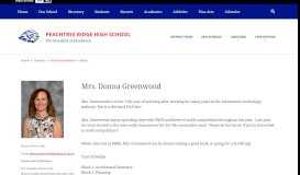 
							         Donna Greenwood / About - Paul Duke STEM High School								  
							    
