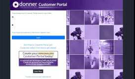 
							         Donner Photographic Customer Portal								  
							    