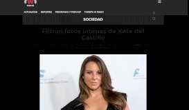 
							         Dono Leaks: Filtran fotos íntimas de Kate del Castillo | Sociedad | W ...								  
							    