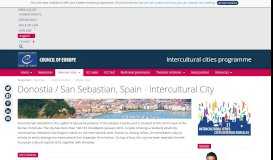 
							         Donostia / San Sebastian, Spain - Intercultural City - Council of Europe								  
							    