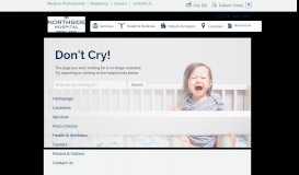 
							         Don't Cry! - Gwinnett Medical Center								  
							    
