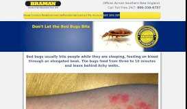 
							         Don't Let the Bed Bugs Bite - Braman Termite & Pest Elimination								  
							    