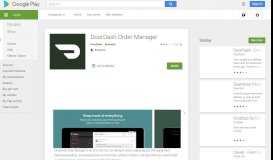 
							         DoorDash Order Manager - Apps on Google Play								  
							    