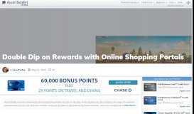 
							         Double Dip on Rewards with Online Shopping Portals - AwardWallet								  
							    