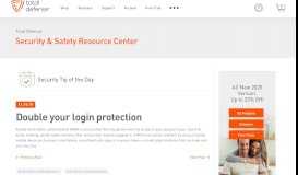 
							         Double your login protection | Total Defense								  
							    