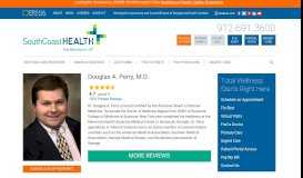 
							         Douglas A. Perry, M.D. | SouthCoast Health								  
							    
