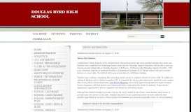 
							         Douglas Byrd High School								  
							    