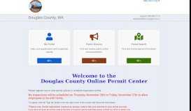 
							         Douglas County, WA Public Portal								  
							    