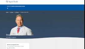 
							         Douglas Swartz, MD, Urologic Surgeon | Baptist Health								  
							    