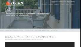 
							         Douglasville Property Management - Vision Realty & Management								  
							    