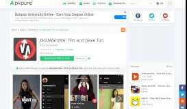 
							         DoUWantMe: flirt and have fun for Android - APK Download								  
							    
