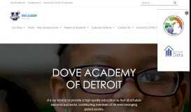 
							         Dove Academy of Detroit Dove Academy								  
							    