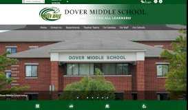 
							         Dover Middle School								  
							    