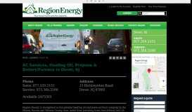 
							         Dover, NJ - Region Energy								  
							    