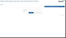 
							         Downer EDI Engineering Power Pty Ltd Recruitment Portal - Enable								  
							    