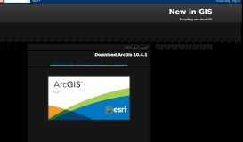 
							         Download ArcGis 10.4.1 - New in GIS								  
							    