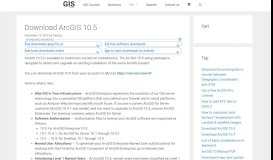 
							         Download ArcGIS 10.5 – GeoGeek								  
							    